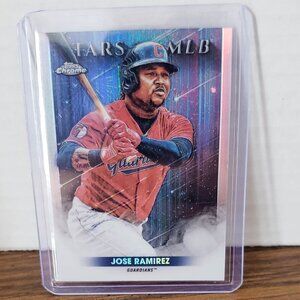 2022 Topps Stars of MLB Chrome #SMLBC7 Jose Ramirez - Cleveland Guardians